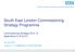South East London Commissioning Strategy Programme