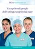 Exceptional people delivering exceptional care