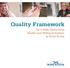 Quality Framework. for a High Performing Health and Wellness System in Nova Scotia