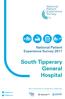 National Patient Experience Survey South Tipperary General Hospital.