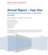 Annual Report Year One