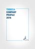 TRIBECA COMPANY PROFILE 2016