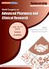 Advanced Pharmacy and Clinical Research