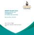 Adult Social Care Assessment & care management In-house care services
