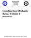 Construction Mechanic Basic, Volume 1