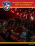 Victoria Fire Department 2017 Annual Report