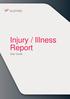 Injury / Illness Report. User Guide