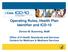 Operating Rules, Health Plan Identifier and ICD-10