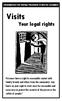 Visits. Your legal rights