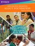 ASIA-PACIFIC REGIONAL SCOUT FOUNDATION FEBRUARY 2017 VOLUME 11. APR Foundation supports events and projects in the Region