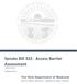 Senate Bill 332: Access Barrier Assessment