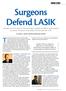 Surgeons Defend LASIK