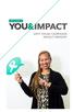 2017 YOU&I CAMPAIGN IMPACT REPORT