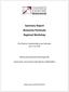 Summary Report Bonavista Peninsula Regional Workshop