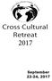 Cross Cultural Retreat