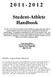 Student-Athlete Handbook. Texas Tech Athletics 6th and Red Raider Avenue Lubbock, Texas (806)
