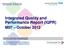 Integrated Quality and Performance Report (IQPR)