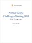 Annual Grand Challenges Meeting Media Coverage report