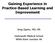 Gaining Experience in Practice-Based Learning and Improvement