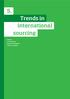 5. Trends in international sourcing. Authors René Bongard Bastiaan Rooijakkers Fintan van Berkel