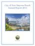 City of New Smyrna Beach Annual Report 2011