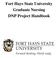 Fort Hays State University Graduate Nursing DNP Project Handbook
