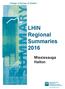 LHIN Regional Summaries 2016