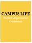 CAMPUS LIFE GUIDEBOOK INTRODUCTION