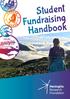 Student Fundraising Handbook