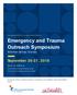 Emergency and Trauma Outreach Symposium