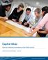 Capital Ideas. How to Generate Innovation in the Public Sector. Jitinder Kohli and Geoff Mulgan July
