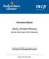 mcp ON-CALL PAYMENT PROGRAM Information Manual Alternate Billing System (ABS) Arrangement