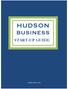HUDSON BUSINESS START-UP GUIDE. hudsonfirst.com!