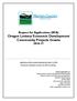 Request for Applications (RFA) Oregon Lottery Economic Development Community Projects Grants