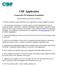 CDF Application. Cooperative Development Foundation. Grant Guidelines and General Information