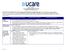 UCare Connect Care Coordination Requirement Grid Updated effective