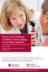 Primary Care Challenges in Pediatric Otolaryngology: A Case-Based Approach. A Continuing Medical Education Activity