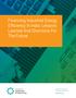 Financing Industrial Energy Efficiency In India: Lessons Learned And Directions For The Future
