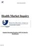 Health Market Inquiry