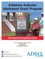 I. Asbestos Abatement Grant Program Summary