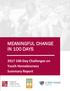 MEANINGFUL CHANGE IN 100 DAYS Day Challenges on Youth Homelessness Summary Report