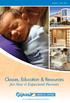 Classes, Education & Resources. for New & Expectant Parents.   January June Primary & Specialty Care