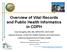 Overview of Vital Records and Public Health Informatics in CDPH