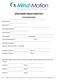 Allied Health Patient Intake Form