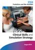 Clinical Skills and Simulation Strategy