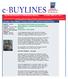 e-buylines Buy-Monthly Newsletter for ISM-Milwaukee Members December 2008, Vol. 1, No. 4