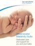 Westminster Maternity Suite. Dedicated care and support for you and your baby