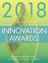 Call for Entries VML Innovation Awards. Criteria. Categories