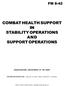COMBAT HEALTH SUPPORT IN STABILITY OPERATIONS AND SUPPORT OPERATIONS