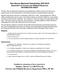 Ron Hoover Memorial Scholarship Department of Forestry and Wildland Resources INFORMATION SHEET